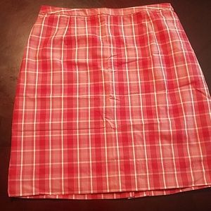Cute red pencil skirt
